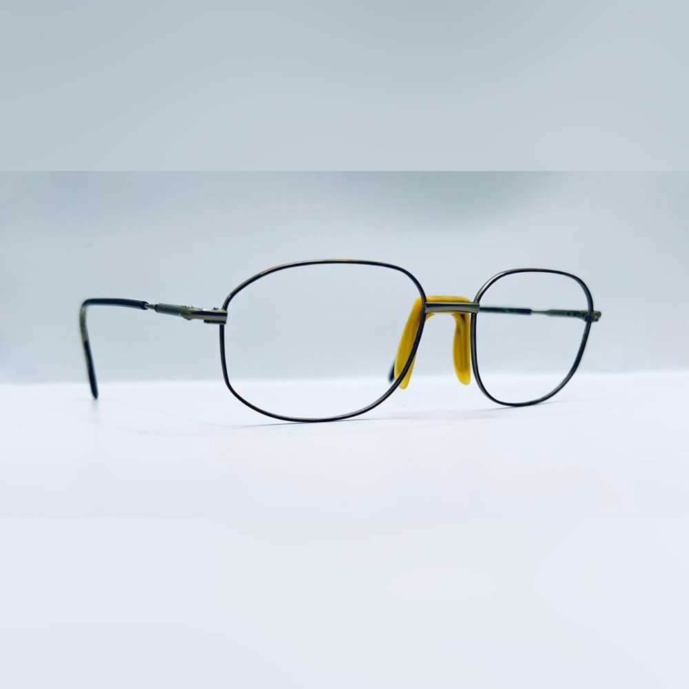 Vintage Safilo Tortoise Gray Oval Sunglasses Frames Only